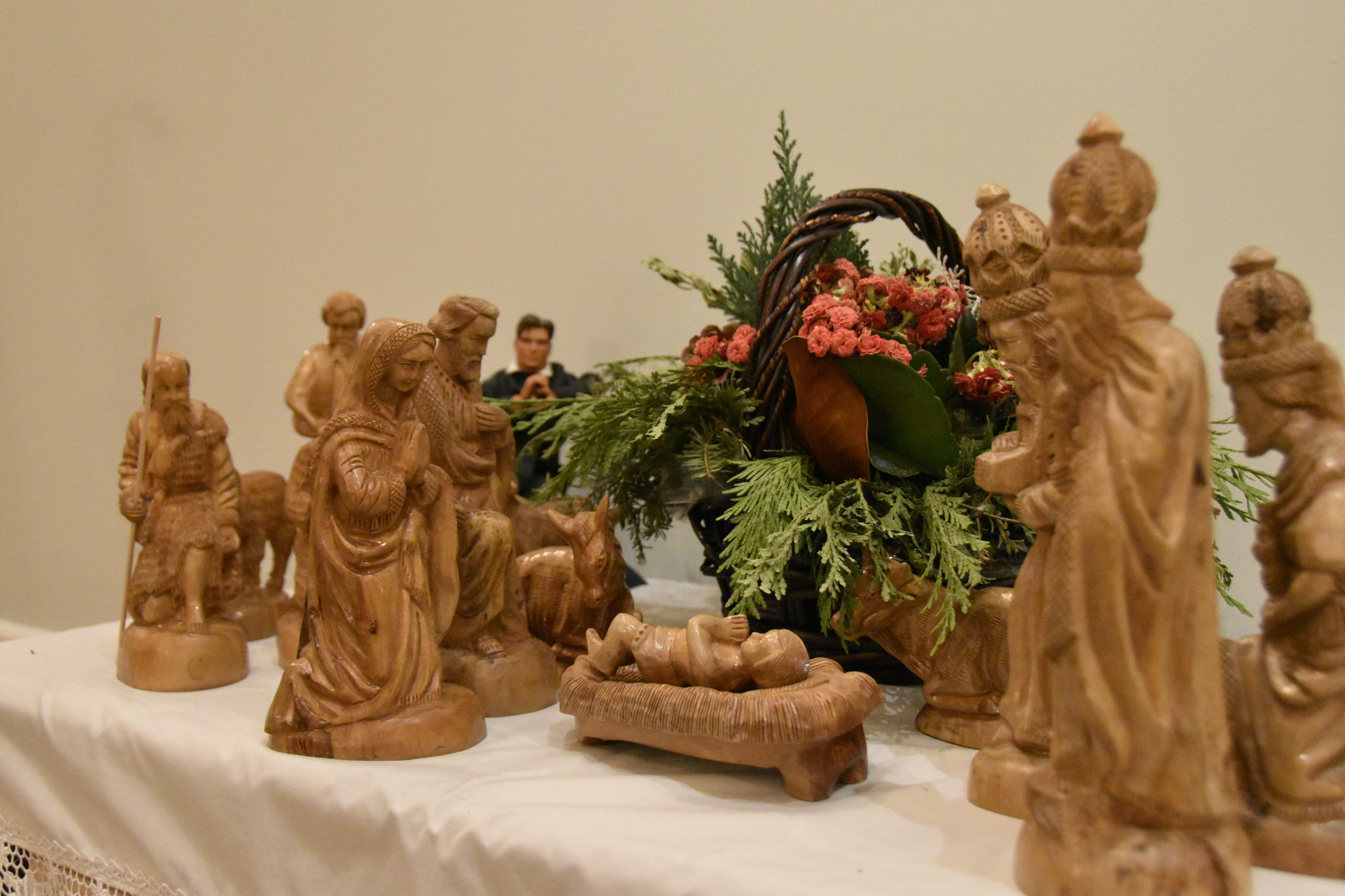 Oratory Creche Scene